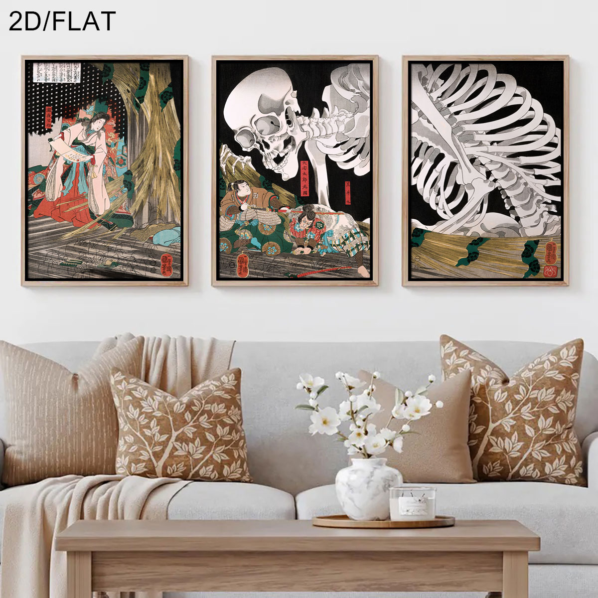 Photography Design - 3 قطع من لوحات قماشية فنية