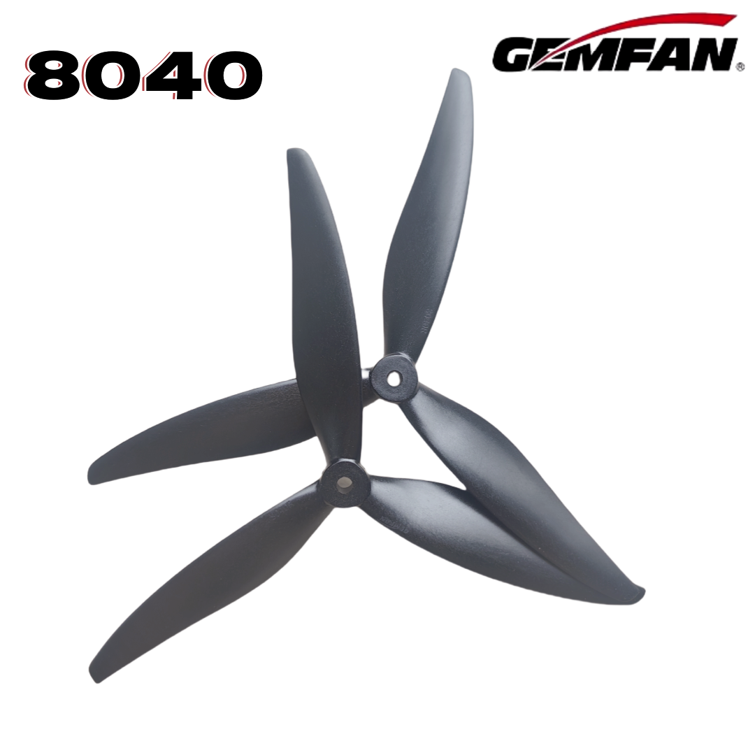 Photography Drone - Gemfan 8040 8X4X3 3-blade 8 بوصة
