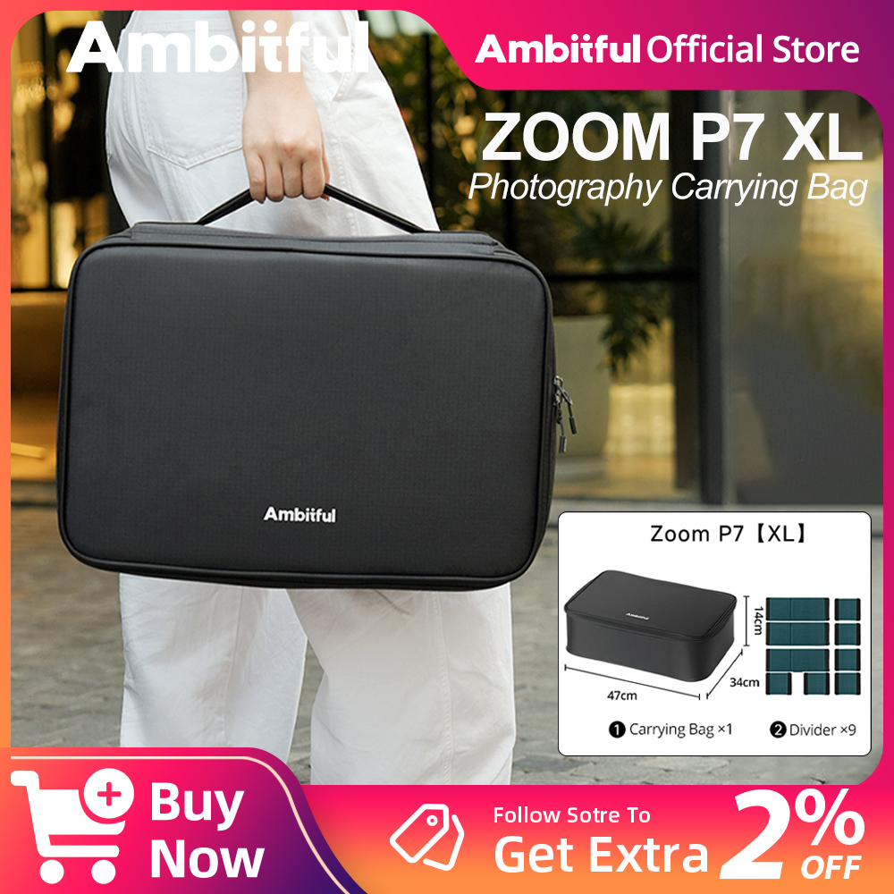 Photography Drone - Ambitful ZOOM P7II XL التصوير حقيبة