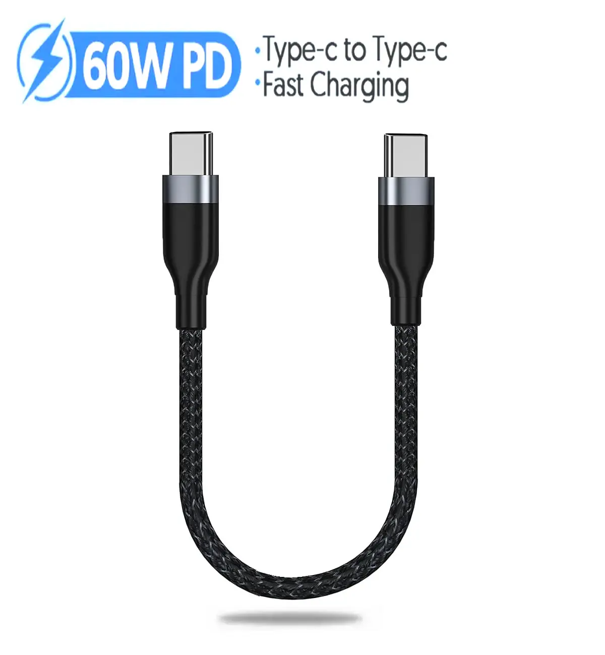 Photography Kit Xiaomi - كابل USB-C قصير بقوة 65 واط