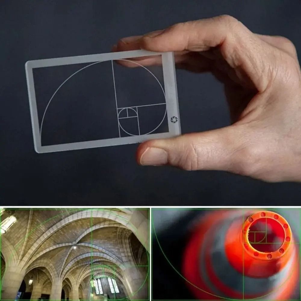 Photography Golden Ratio - مسطرة منظر واضح للتصوير الفوتوغرافي ،
