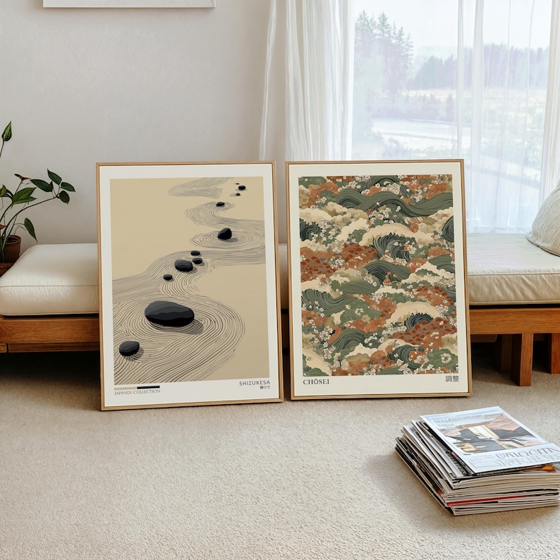 Photography Design - قطعتان من لوحات فنية جدارية على