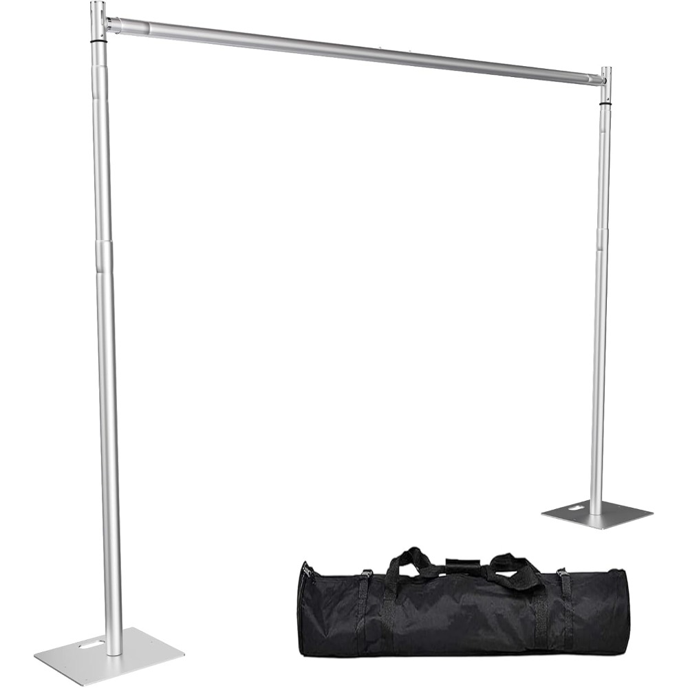 Backdrop Stand Kit - حامل خلفية قوي قابل للتعديل 10×10