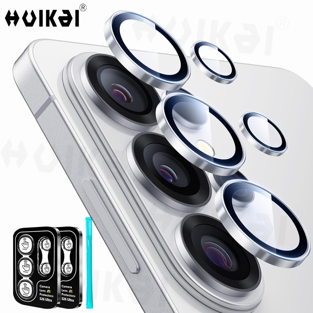 مجموعتان من واقيات عدسة الكامي - مراجعة Photography Kit Samsung S26 Ultra وسعره