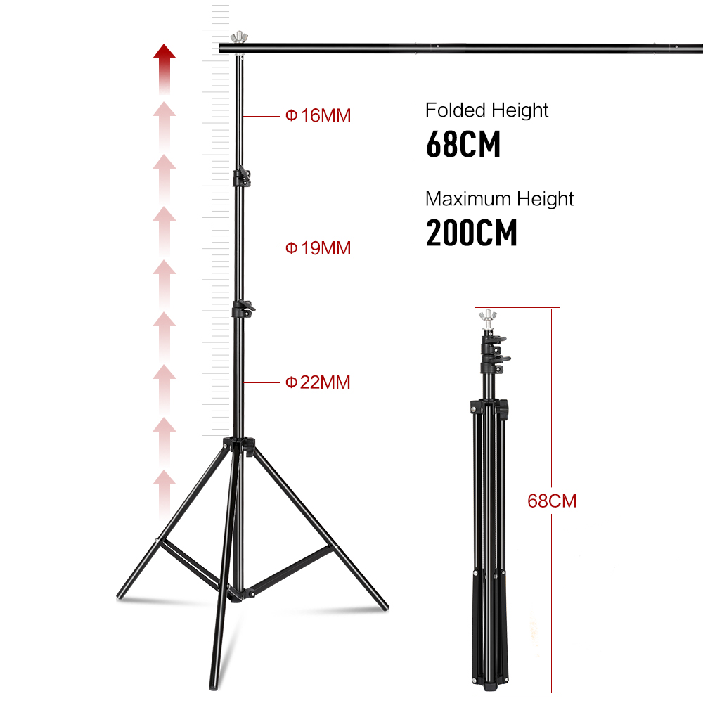 حامل خلفية للتصوير الفوتوغرافي - مراجعة Backdrop Stand Kit وسعره