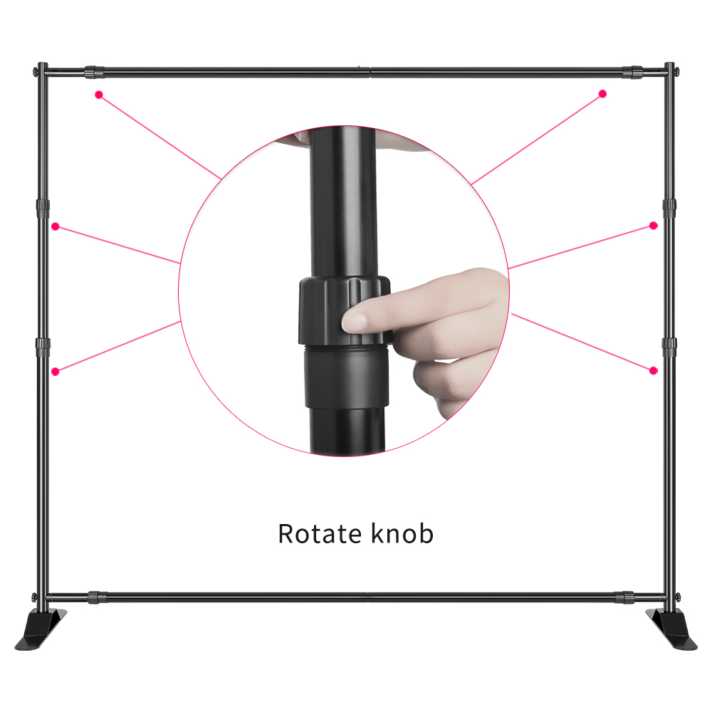 SH نظام دعم الإطار الخلفي ذو ا - مراجعة Backdrop Stand Kit وسعره
