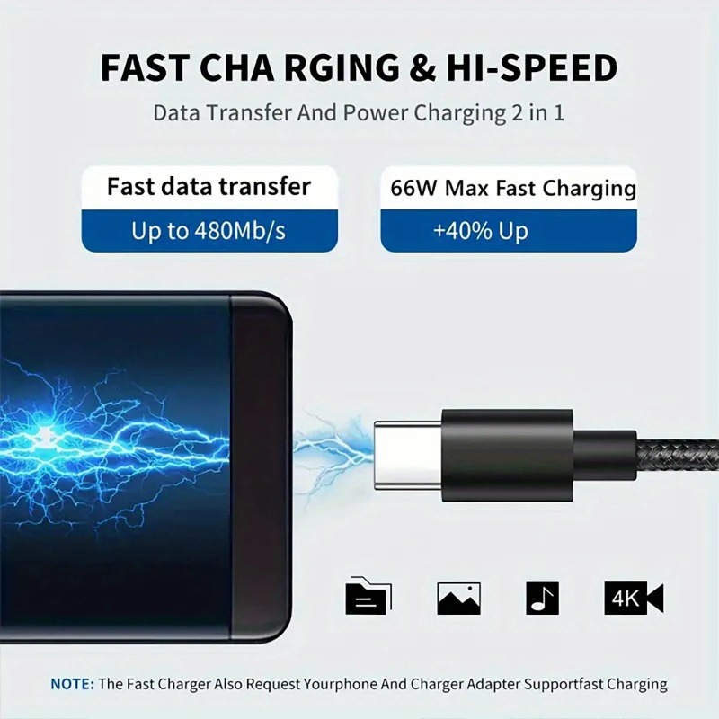 كابل نايلون مضفر USB إلى Type  - مراجعة Photography Kit Xiaomi وسعره