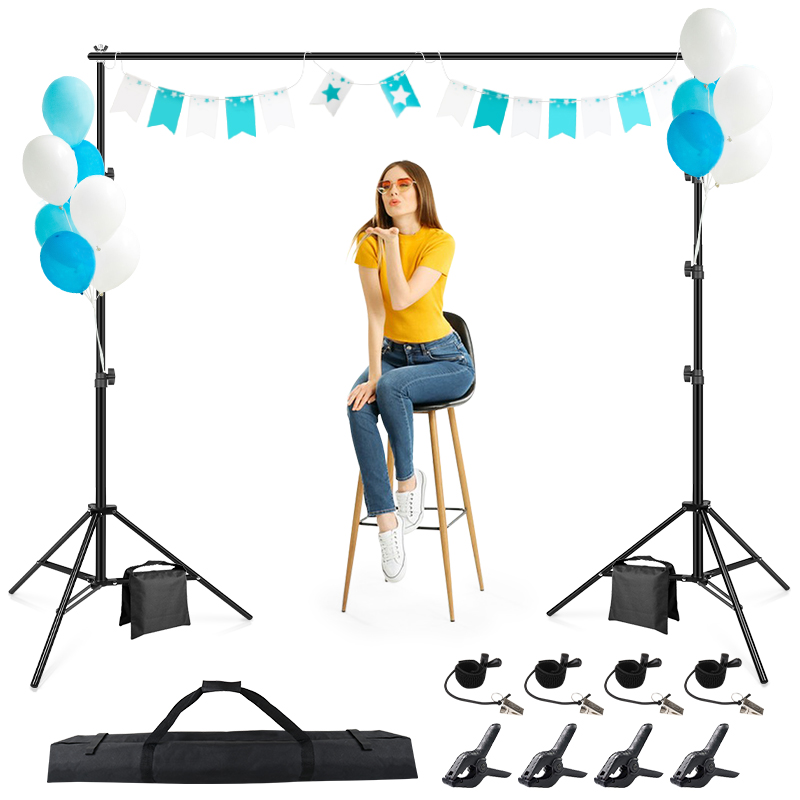 مجموعة نظام دعم الخلفية مع حقي - مراجعة Backdrop Stand Kit وسعره