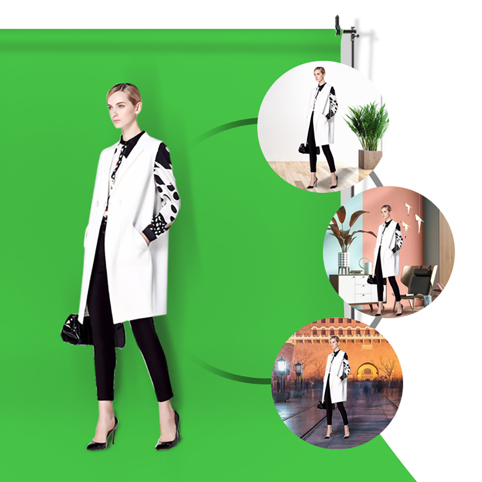 قماش خلفية باللون الأخضر Chrom - مراجعة Backdrop Stand Kit وسعره