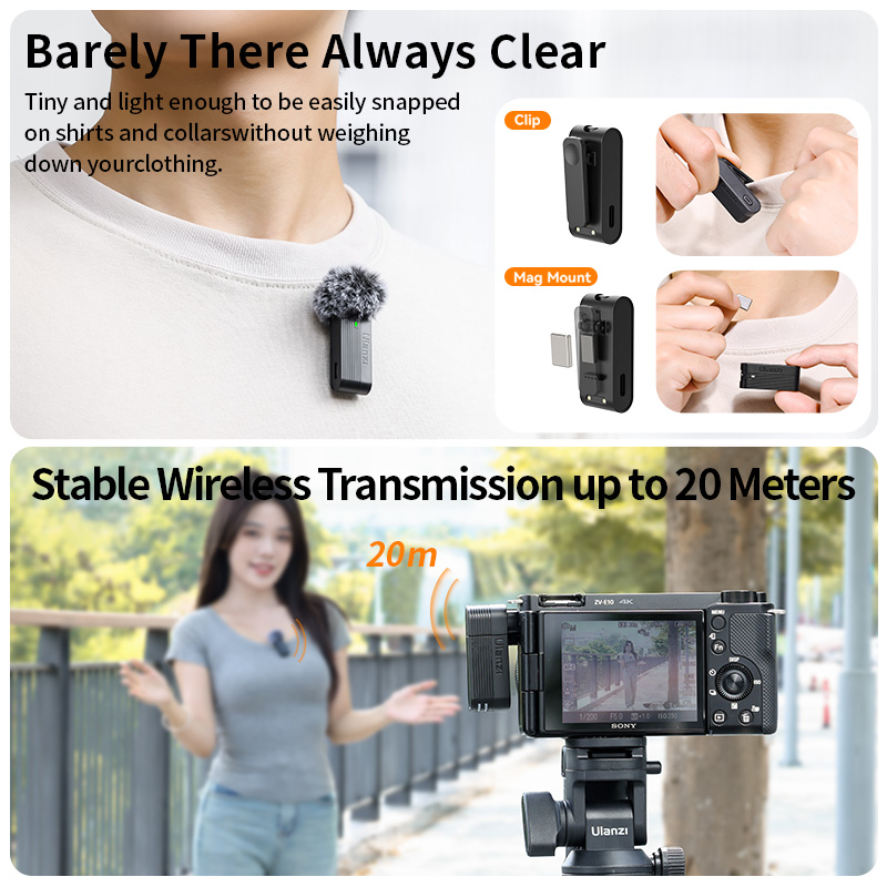 Ulanzi A100 ميكروفون الهاتف ال - مراجعة Photography Kit Xiaomi وسعره