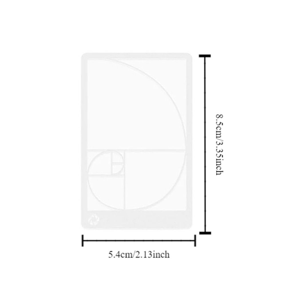 مسطرة منظر واضح للتصوير الفوتو - مراجعة Photography Golden Ratio وسعره
