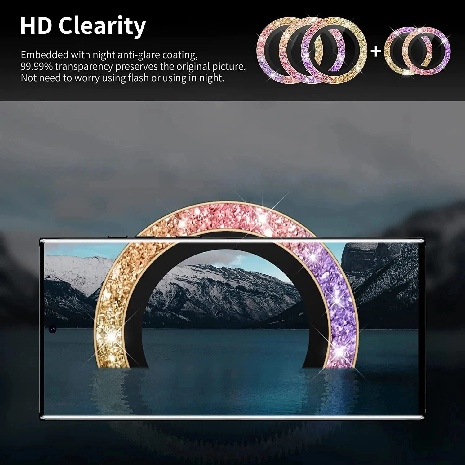 زجاج عدسة لامع بالألماس لهاتف  - مراجعة Photography Kit Samsung S26 Ultra وسعره