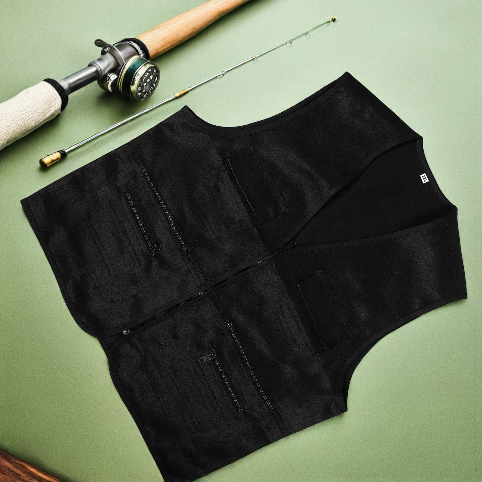سترة رجالية متعددة الجيوب للاس - مراجعة Photography Vest وسعره