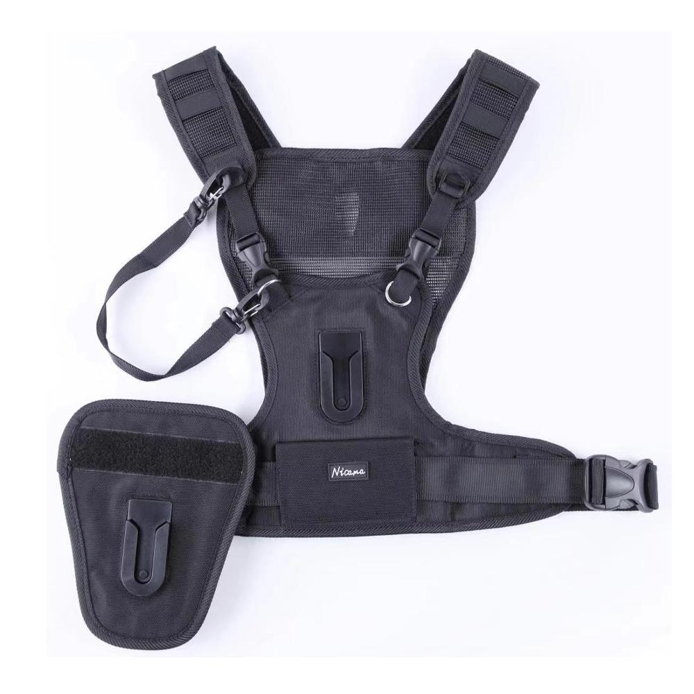 تحمل 2 DSLR كاميرا مزدوجة حزام - مراجعة Photography Vest وسعره