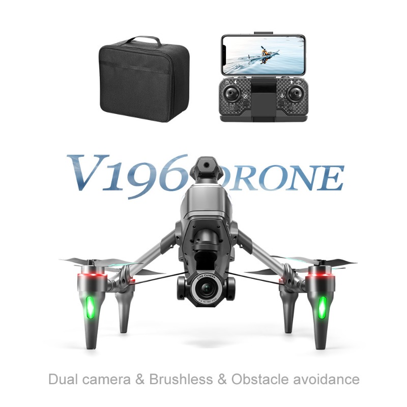 2025 V196 التلقائي تجنب العوائ - مراجعة Photography Drone وسعره