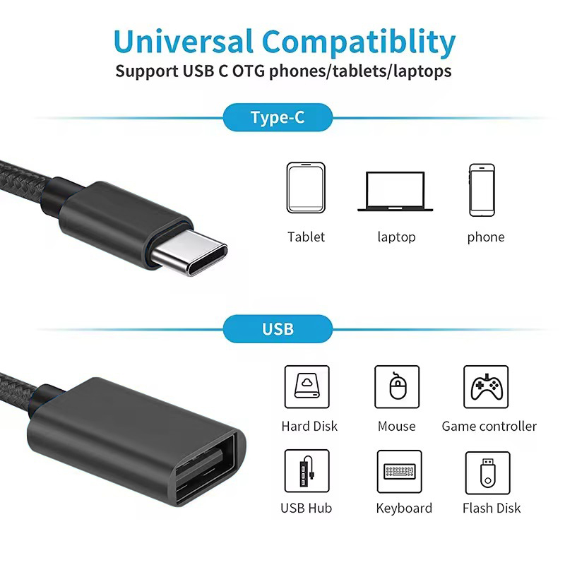 كابل بيانات USB C إلى USB OTG، - مراجعة Photography Kit Xiaomi وسعره