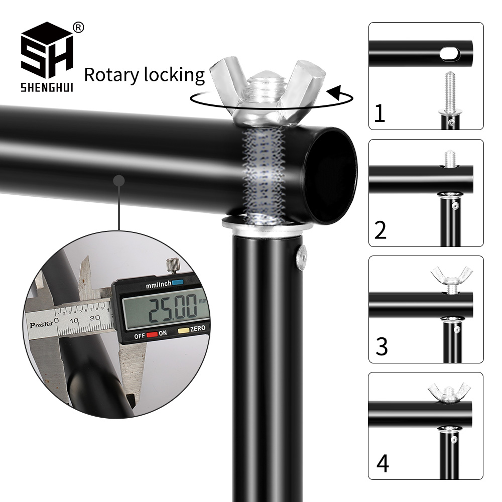 خلفيات استوديو التصوير الفوتوغ - مراجعة Backdrop Stand Kit وسعره